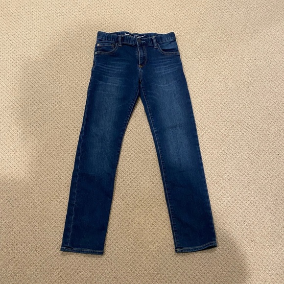 🔆3/$25🔆 GAP KIDS Dark Blue Denim Jeans Size 14 (Girl) - Picture 1 of 8